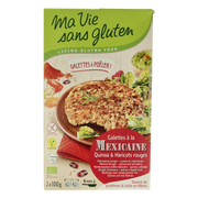 Ma Vie Sans Mexicaanse quinoaburgers 2 x 100g glutenvrij bio 2.00 Stuks