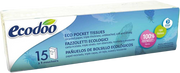 Ecodoo Tissues/zakdoekjes bio 15.00 Stuks