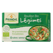 Primeal Groentebouillon blokjes 9 gram bio 8 Stuks