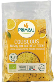 Primeal Couscous mais rijst en chia citroen bio 300.00 Gram