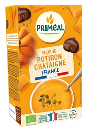 Primeal Veloute gebonden soep pompoen kastanje bio 1.00 Liter