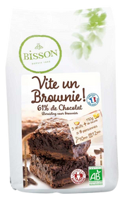 Bisson Bakmix voor brownies bio 350.00 Gram