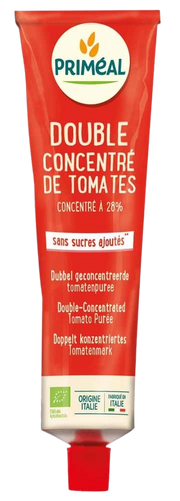 Primeal Tomatenpuree dubbel geconcentreerd bio 200.00 Gram