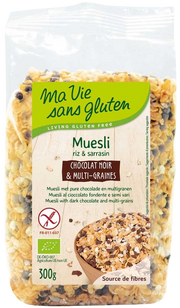 Ma Vie Sans Muesli chocolade en multigranen glutenvrij bio 300.00 Gram