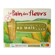 Pain Des Fleurs Krokante crackers mais glutenvrij bio 150 Gram