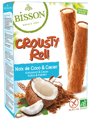 Bisson Crousty roll kokos cacao bio 125.00 Gram