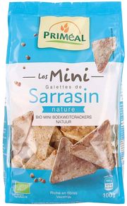 Primeal Mini boekweitcrackers naturel bio 100.00 Gram