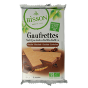 Bisson Chocolade wafels gaufrettes bio 190.00 Gram