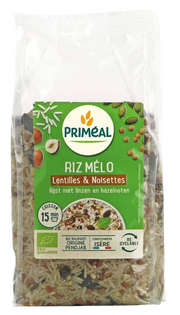Primeal Rijst linzen en hazelnoten bio 500 Gram