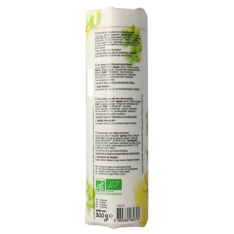 Bisson Choco Bisson citroen bio 300 Gram