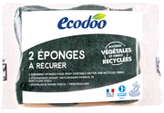 Ecodoo Schuurspons plantaardig bio 2.00 Stuks