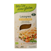 Ma Vie Sans Lasagnebladen van gele linzen glutenvrij bio 250.00 Gram