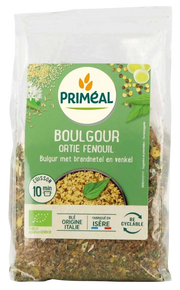 Primeal Bulgur met brandnetel  en venkel bio 300.00 Gram