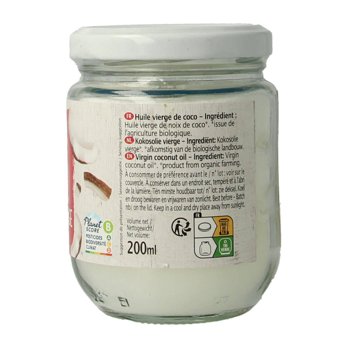 Primeal Kokosolie vegan bio 200.00 Milliliter