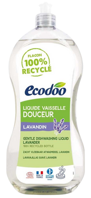 Ecodoo Afwasmiddel vloeibaar zacht lavandin bio 1.00 Liter