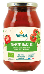Primeal Pastasaus tomaten basilicum bio 510.00 Gram