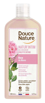 Douce Nature Natur intim intieme wasgel rose bio 500 Milliliter