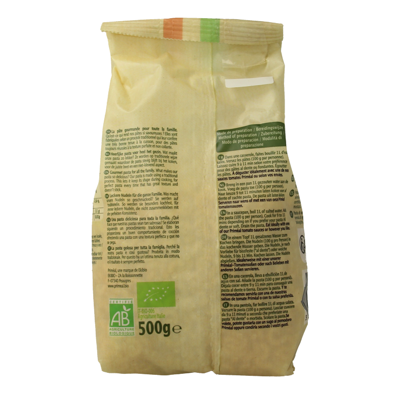 Primeal Macaroni familie bio 500 Gram
