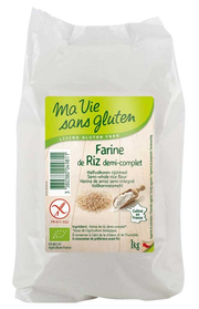 Ma Vie Sans Rijstmeel halfvolkoren glutenvrij bio 1.00 Kilogram