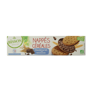 Bisson Melk chocolade frosted granenkoekjes bio 140 Gram