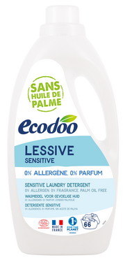 Ecodoo Wasmiddel vloeibaar sensitive 0% bio 2 Liter