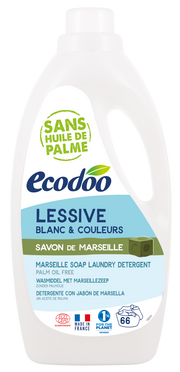 Ecodoo Wasmiddel vloeibaar Marseille zeep 2.00 Liter