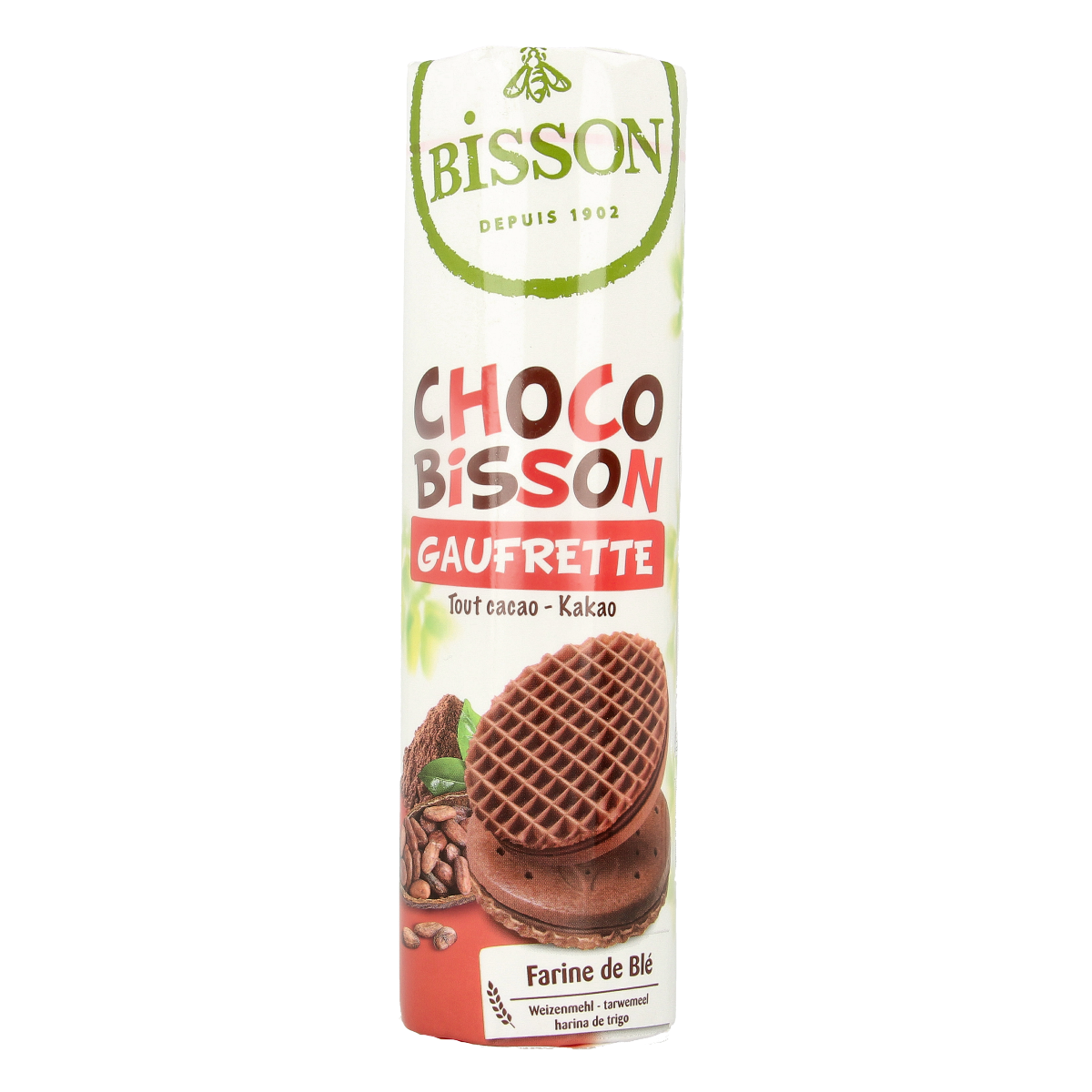 Bisson Chocolade wafels bio 240.00 Gram