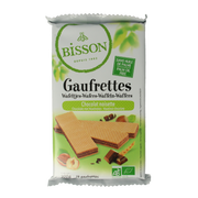 Bisson Wafels choco hazelnoot bio 200 Gram
