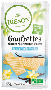 Bisson Vanille wafels bio 200.00 Gram