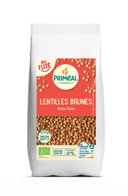 Primeal Bruine linzen bio 500.00 Gram