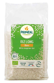 Primeal Witte langgraan rijst bio 1 Kilogram