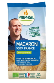 Primeal Halfvolkoren macaroni bio 500.00 Gram