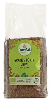 Primeal Lijnzaad bruin bio 500.00 Gram