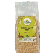 Primeal Lijnzaad goudblond bio 500 Gram