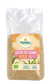 Primeal Bruine ruwe rietsuiker bio 1 Kilogram