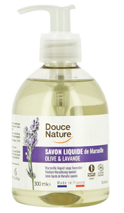 Douce Nature Zeep Marseille vloeibaar lavendel bio 300 Milliliter