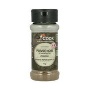 Cook Zwarte peper gemalen bio 45 Gram