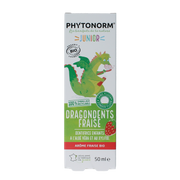 Phytonorm Dragondent tandpasta kind aardbei 50.00 Milliliter