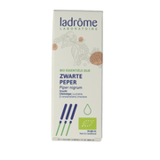 Ladrome Zwarte peper olie bio 10.00 Milliliter