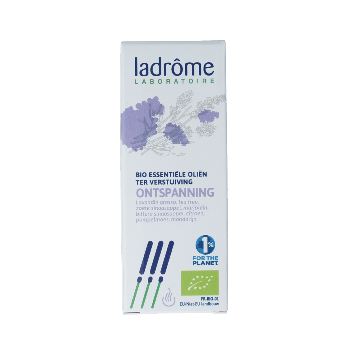 Ladrome Ontspanning - etherische olie 10.00 Milliliter