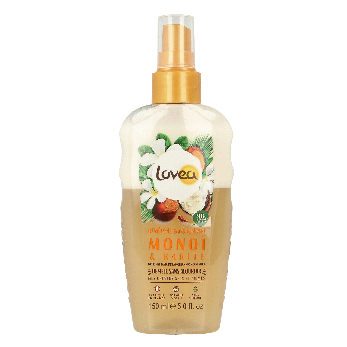 Lovea No rinse spray Monoi & Shea 150.00 Milliliter