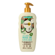 Lovea Bodylotion organic coconut oil for dry skin 250 Milliliter