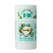 Lovea Solid deo care coconut oil organic 50.00 Gram