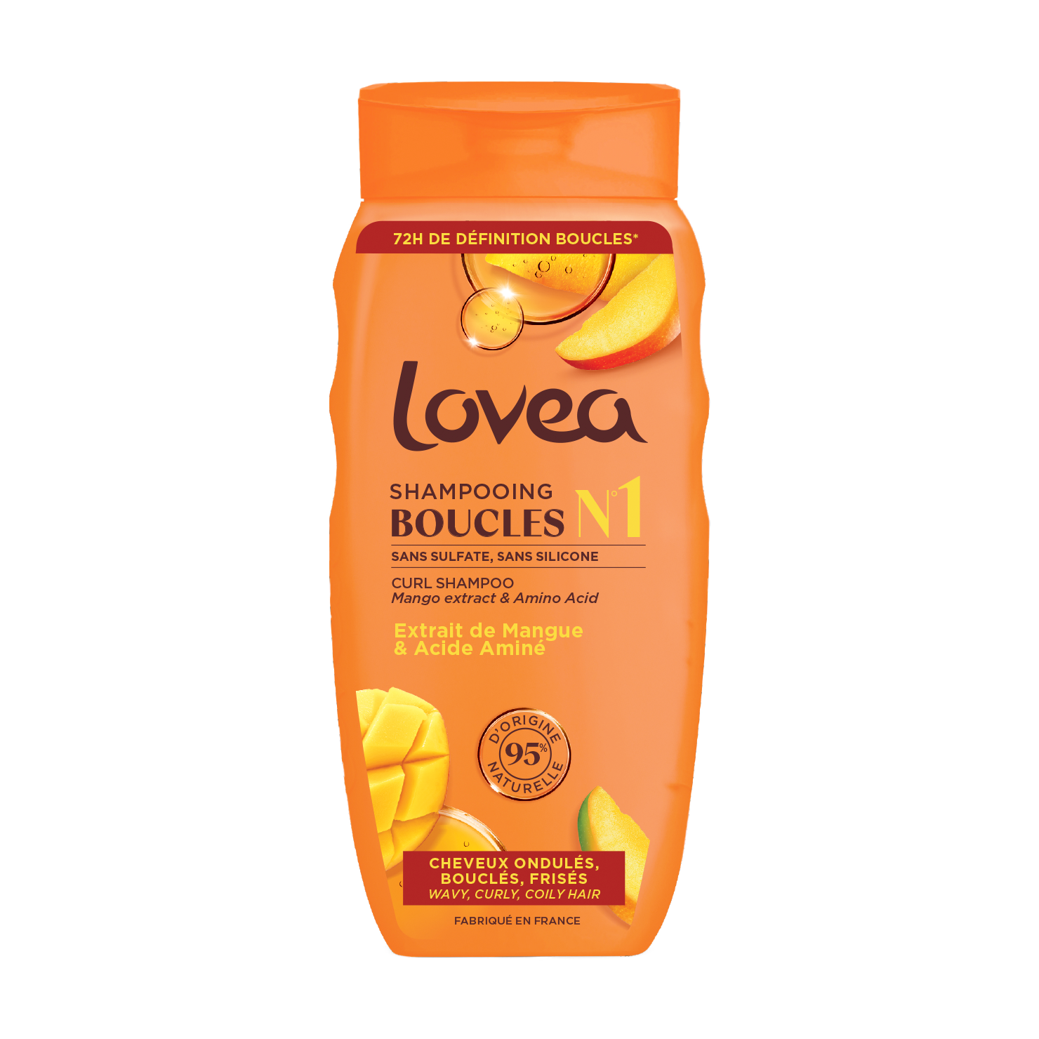 Lovea Curl shampoo soft shiny hair 250 Milliliter