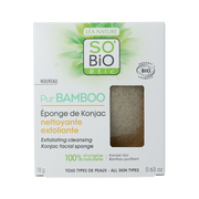 So Bio Etic Bamboo konjac sponge 1.00 Stuks