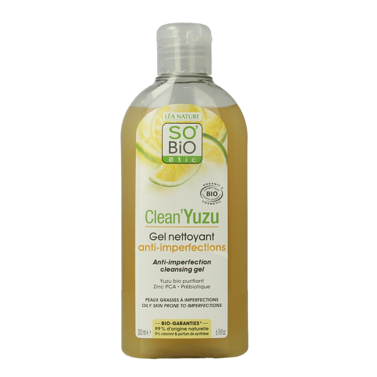 So Bio Etic Clean yuzu cleansing gel 200.00 Milliliter