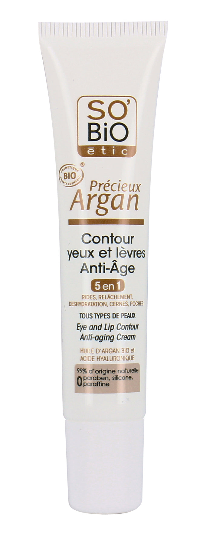 So Bio Etic Argan anti-aging eye lip contour 15.00 Milliliter