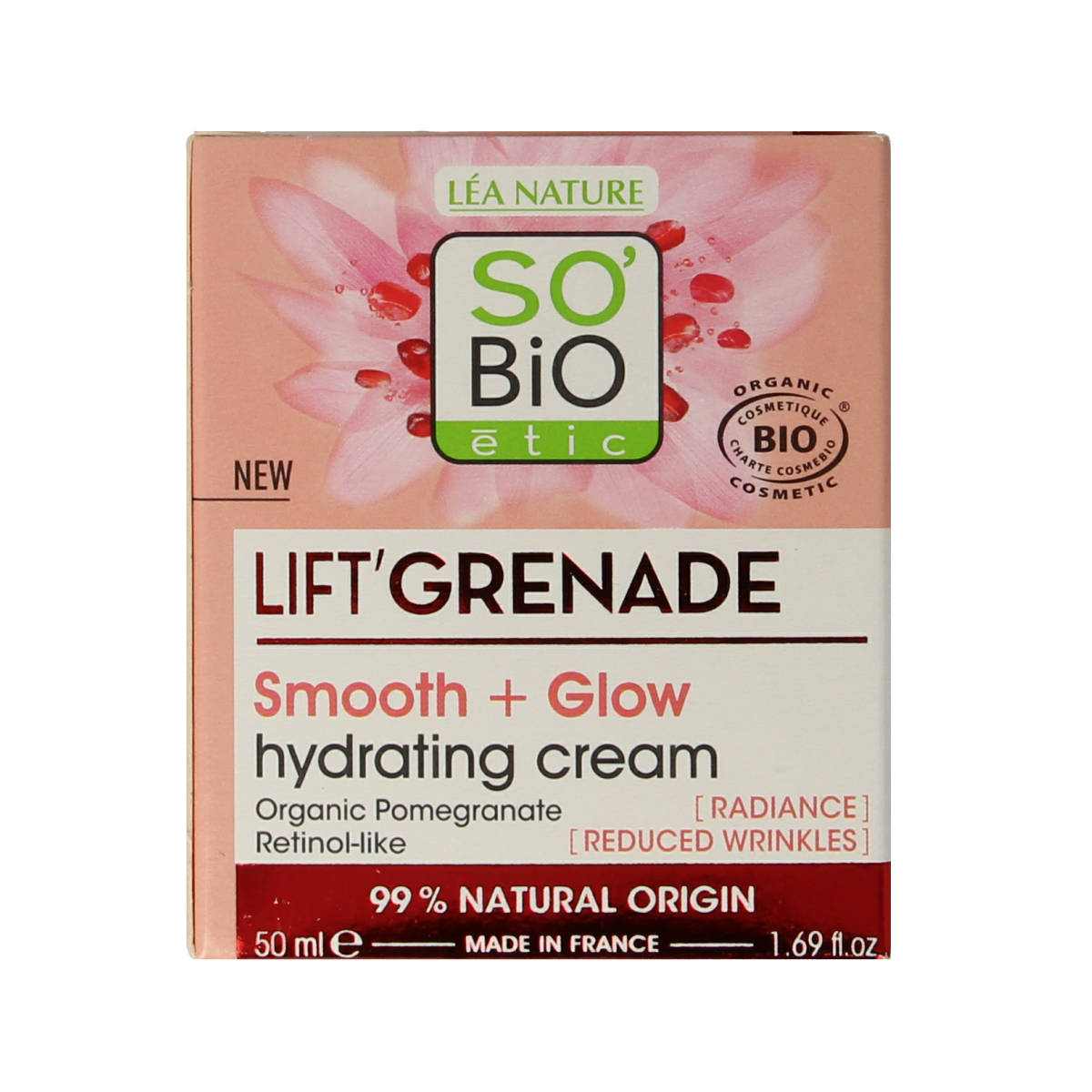 So Bio Etic Lift grenade day cream 50.00 Milliliter