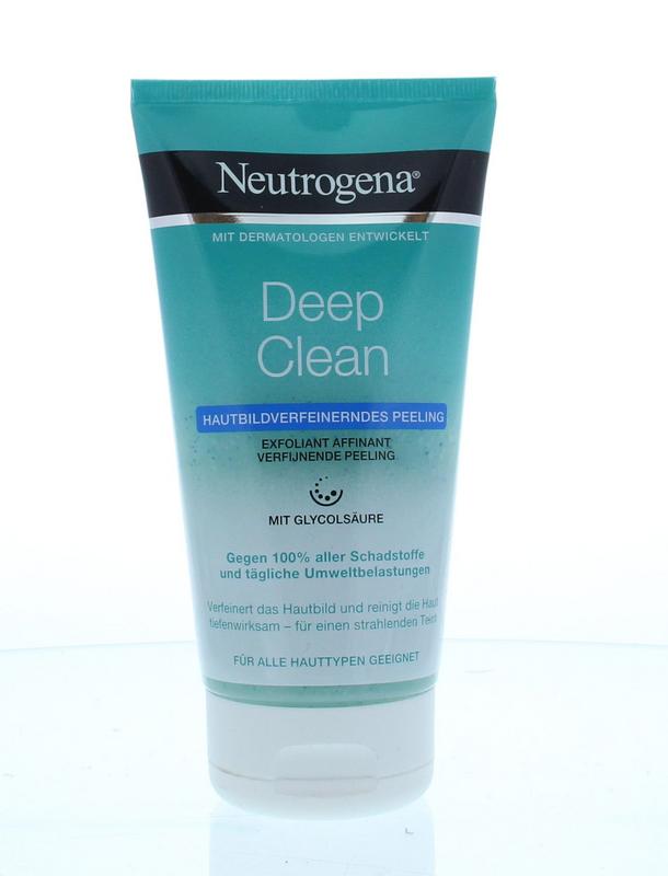 Neutrogena Deep clean verfijnende peeling  150.00 Milliliter