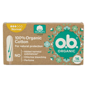 OB Tampons organic normal 16.00 Stuks